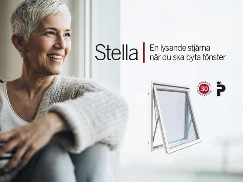 Stella fönster – genomtänkt in i minsta detalj